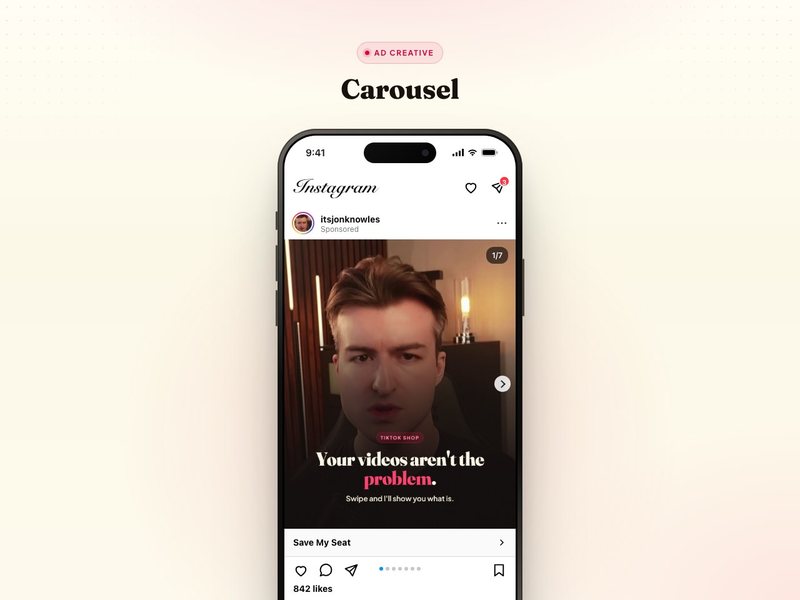 Carousel preview