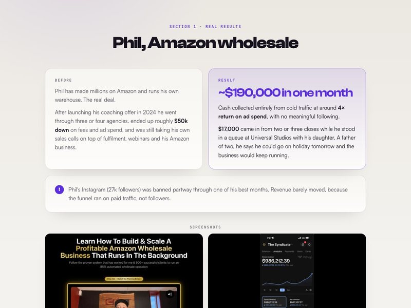 ~$190,000 in one month preview
